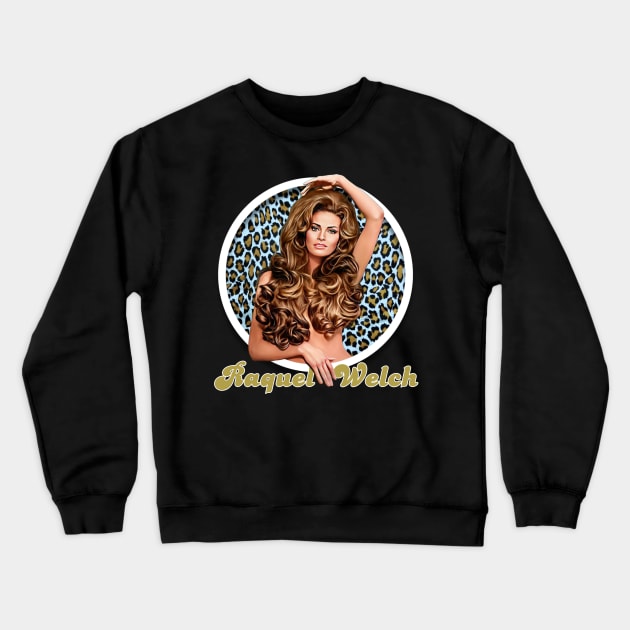 Raquel Welch Crewneck Sweatshirt by Zbornak Designs